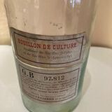 Pharmacy bottle with porcelain stopper