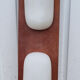 Teak and opaline wall lamp, Goffredo Reggiani, Italy, vintage 1960