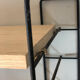Vintage oak shelf 1960
