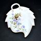 Meissen ravier coupelle décor fleurs peint en porcelaine signé Meissen