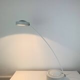 Lugano desk lamp by E Lite, white, Memphis style