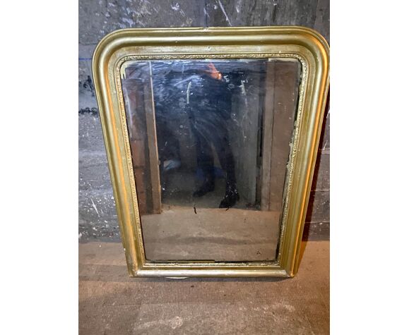 Miroir ancien doré 120x92 cm