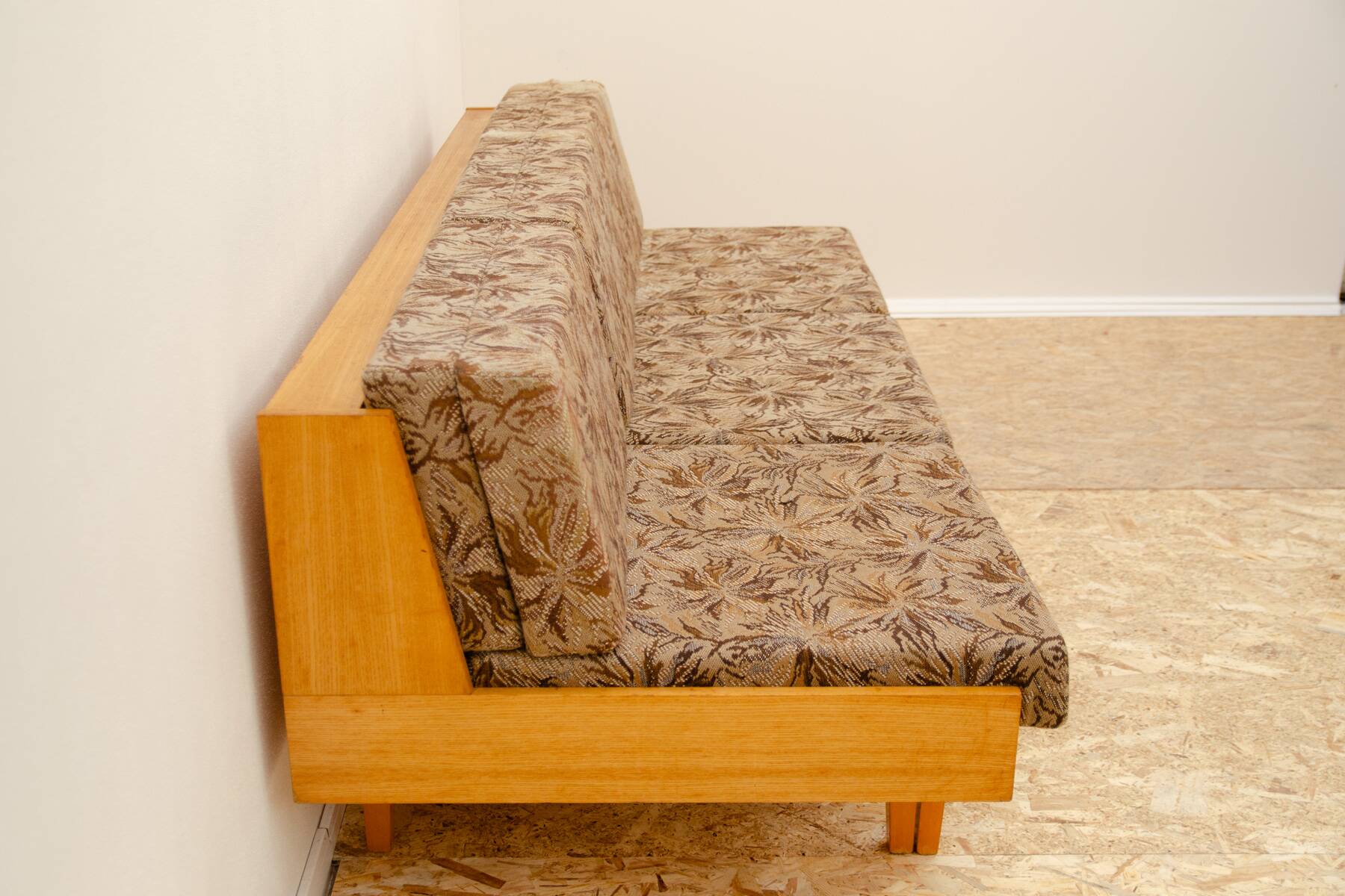 Mid century folding sofabed, 1960´s, Czechoslovakia