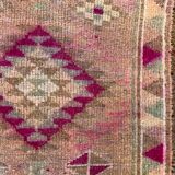 Vintage turkish runner 391x87cm