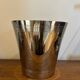 chrome metal champagne bucket 1950