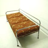 Chromium plated bauhaus sofa by Robert Slezák, 1930s