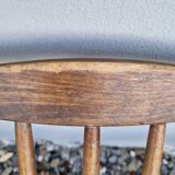 Set of 6 Baumann chairs in turned wood