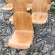 Suite de six chaises circa 1960