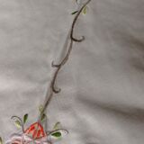 Antique embroidered tablecloth and towels