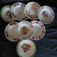 8 assiettes creuses anciennes dépareillées 