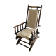 English rocking chair turned wood