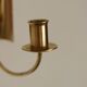 Vintage Swedish Skultuna Brass Sconce