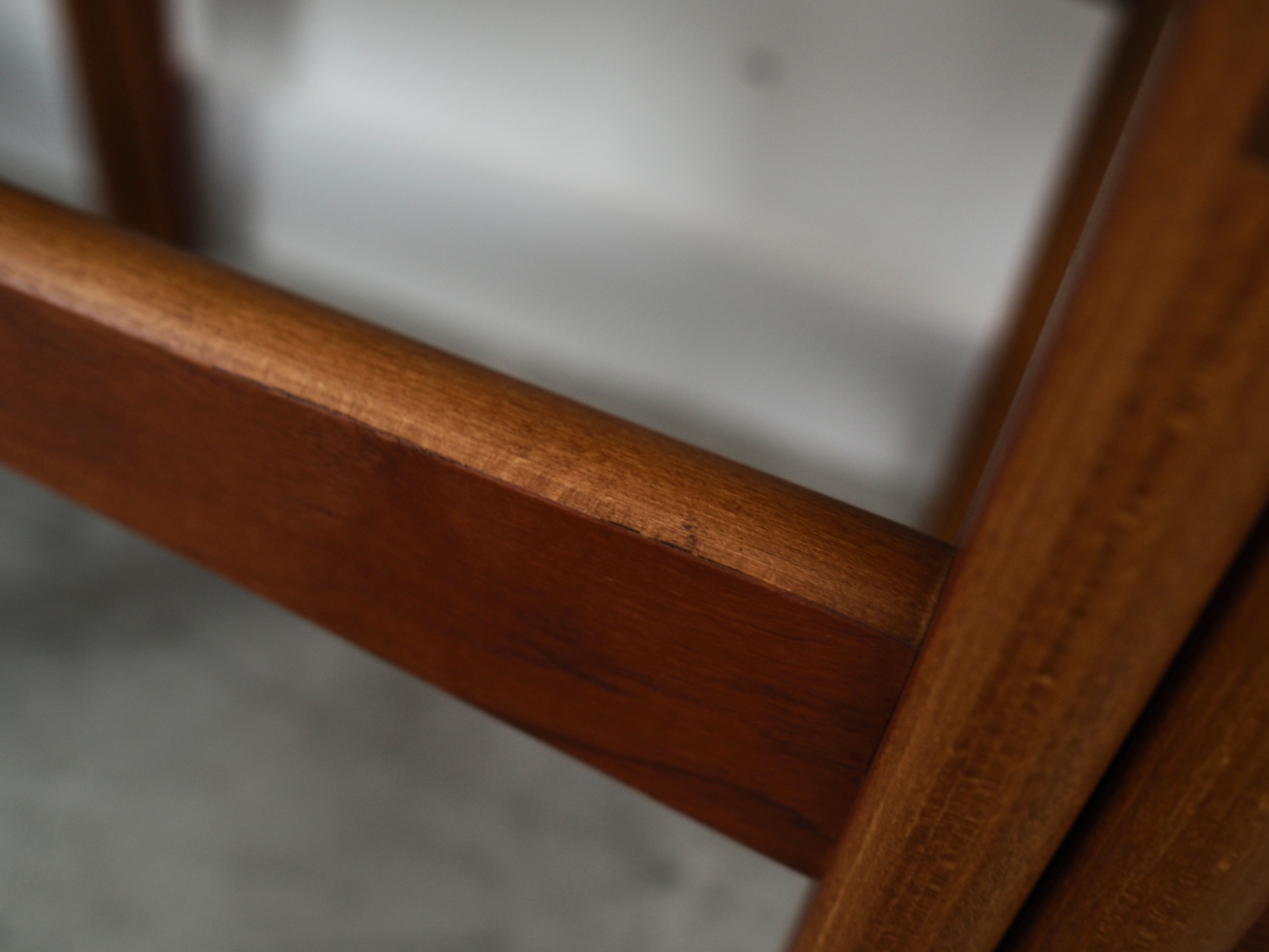 Set of six teak chairs, Danish design, 70s, production: Denmark