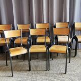 Lot of 18 vintage chairs "mullca"