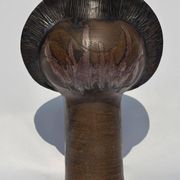 Vase totem en céramique de studio de Fritz van Daalen, années 1960-70.