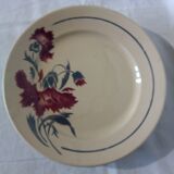 6 flat plates old KG Lunevlle model Annie