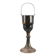 Art Deco silvered copper Champagne bucket on stand, France 1910