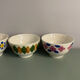 Lot de Bol ancien multicolore