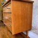 Commode vintage pieds compas
