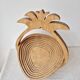 Wooden Fruit Basket "Pineapple" - Vintage