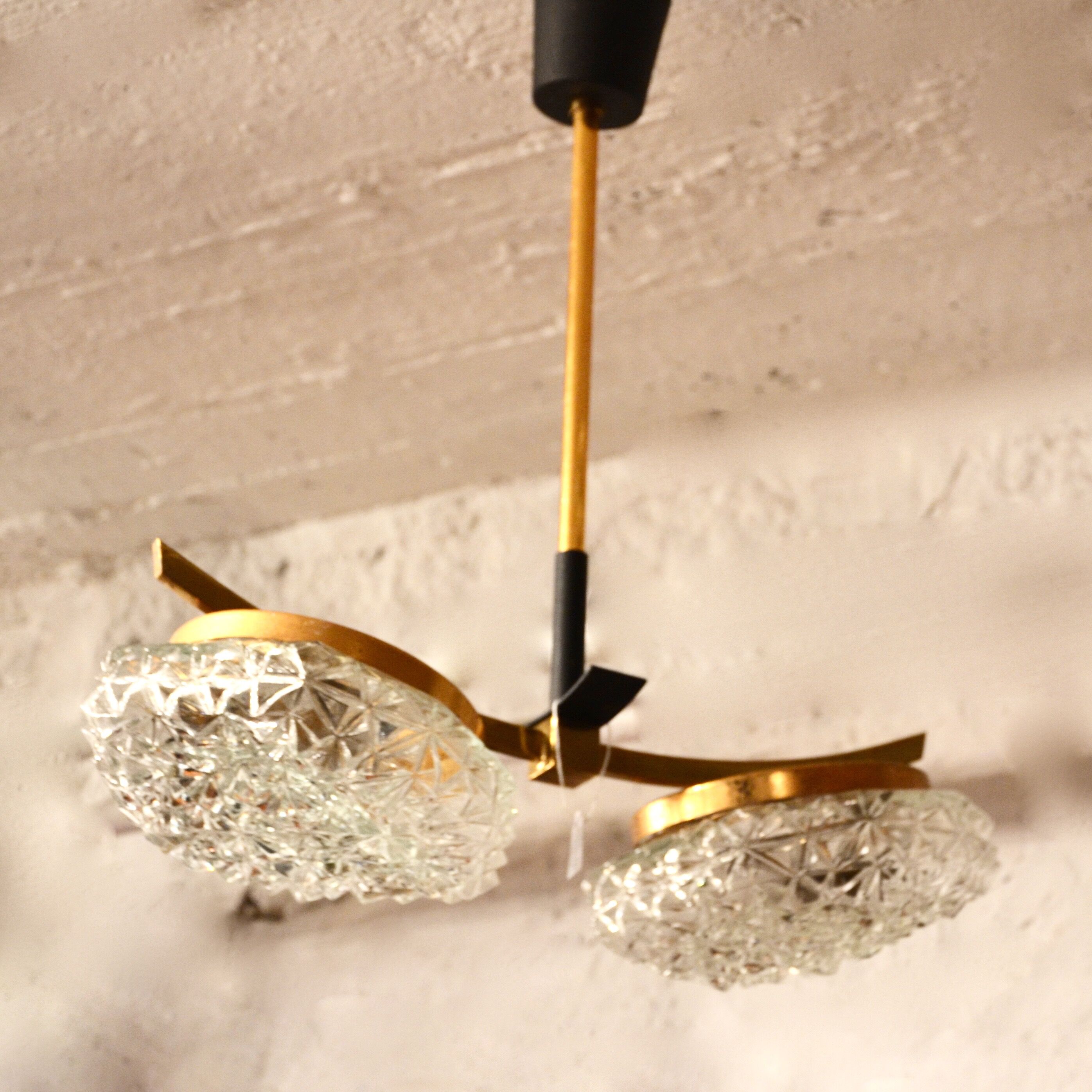 Chandelier 60s glass