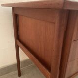 Bureau danois vintage en teck par Gunnar Nielsen Tibergaard, 1960
