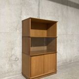 Vintage Oscar 50s display cabinet bookcase