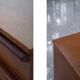 Vintage Mid-Century Modern Brown Teak Desk, 1960s