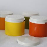 Set of salt and pepper, Tupperware, vintage