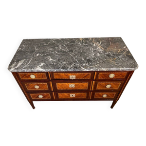 Commode Louis XVI en - gris