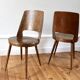 6 chaises Baumann modèle Mondor en teck, 1960