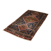 Tapis tribal oriental vintage tissé à la main, années 1940