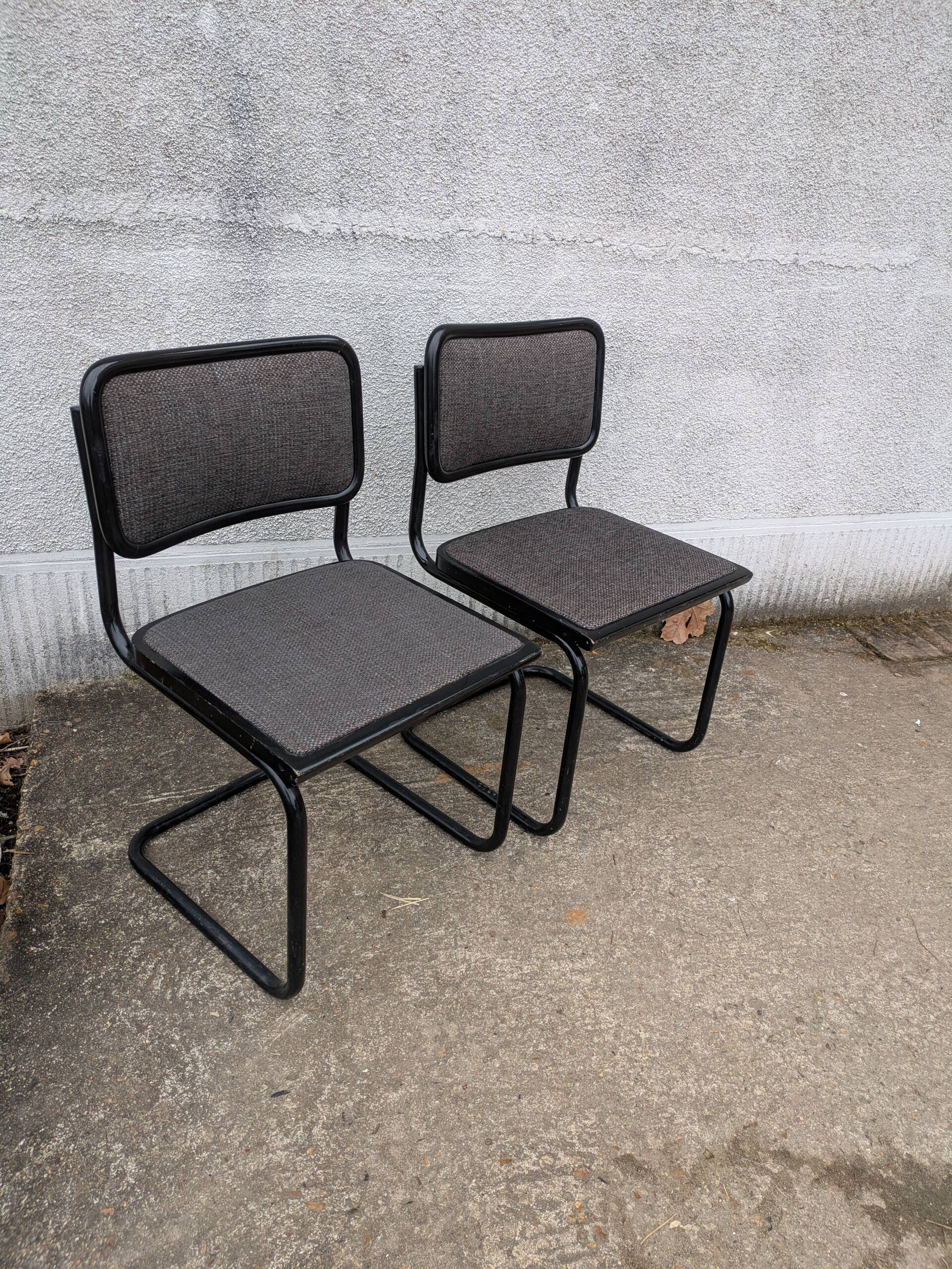 Pair of Marcel Breuer chairs