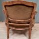 Fauteuil cabriolet de style Louis XV