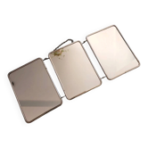 Miroir triptyque de barbier