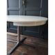 Vintage round table with extensions 1970