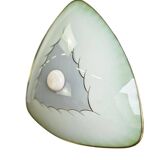 Vintage glass ceiling light / ceiling lamp