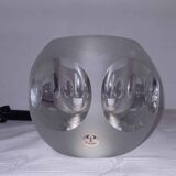 Glass table lamp by Peill and Putzler, 1970s