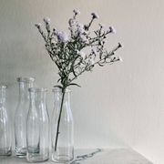Bouteille de lait, vase