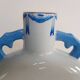 Gourd-shaped blue and white porcelain vase from China, 19th century.