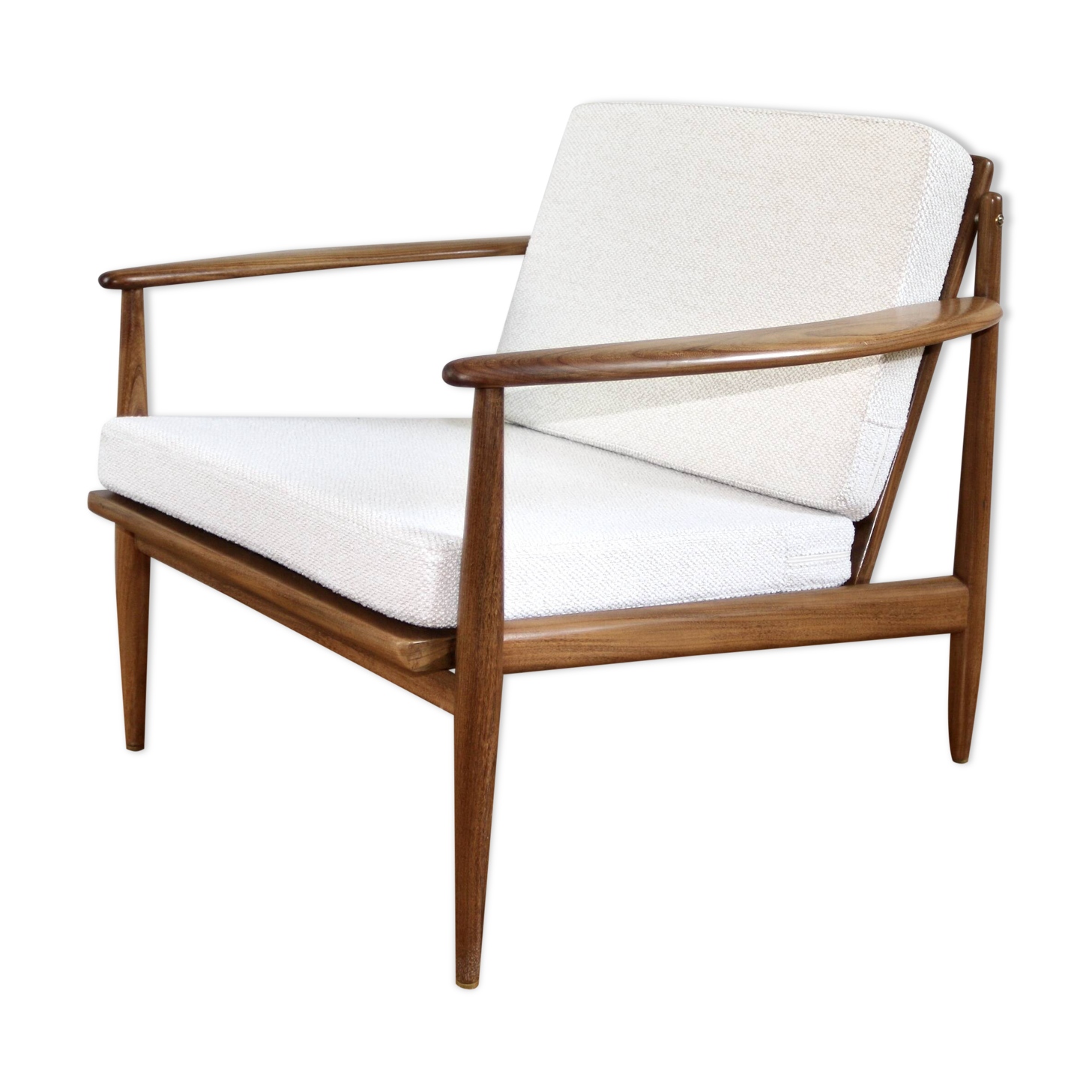 Vintage Scandinavian teak armchair Grete Jalk 1960