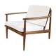Vintage Scandinavian teak armchair Grete Jalk 1960