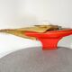Tirot 401 wooden basin sailboat, vintage toy