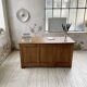 Oak and pine counter 1950