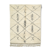 Tapis berbère Beni Ouarain 210x157
