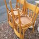 Set of 4 vintage restaurant bistro chairs - 1950s