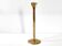 Vintage 1970 soliflore vase in gilded brass