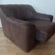 Swiss club chair by Sede Designer Leather Model DS44 from the 1970s.