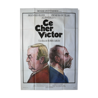 Original cinema poster "ce cher victor" blier, dufilho
