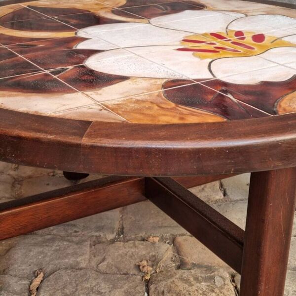 Table basse basse céramique